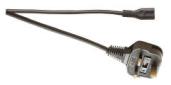 Fig-8 Mains Lead with 13A Plug (3A) - 5m Black | 568-012